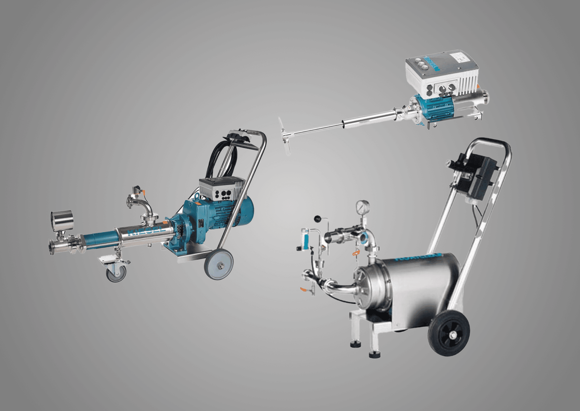 PUMPS & MIXERS